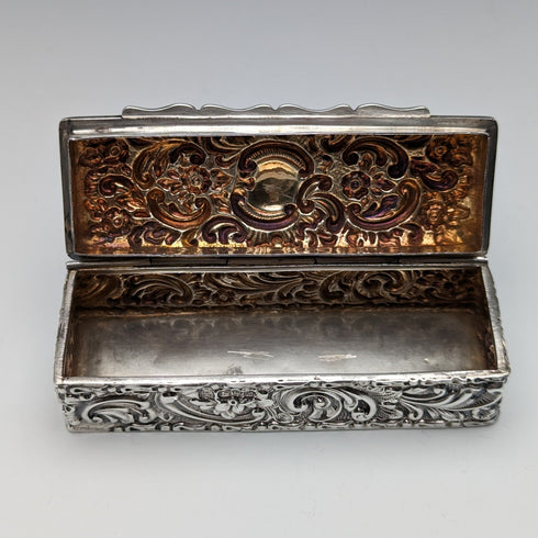 1901 年英國古董純銀盒裝 71 克 George Nathan